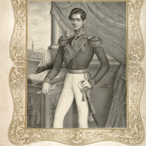 2 - А. Јовановић, Портрет кнеза Михаила (према Јовану Поповићу)