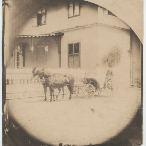 33 - А. Јовановић, Књегиња Јулија на пољском добру Иванка, oко 1855.